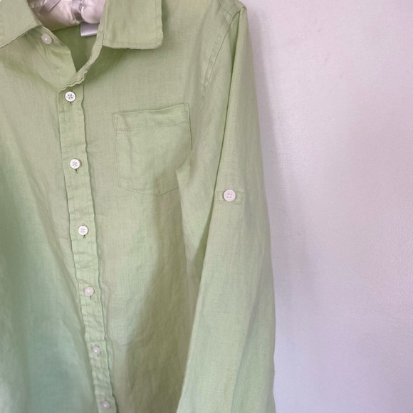 Janie and Jack boys button down shirt size 10 - Picture 2 of 3